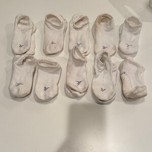 Old navy no show youth socks, used condition, some not have been worn (10) pairs